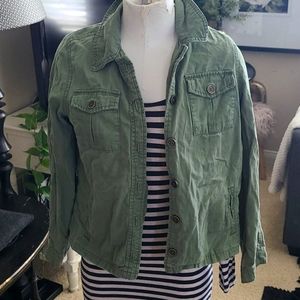 Army green cotton jacket 💜